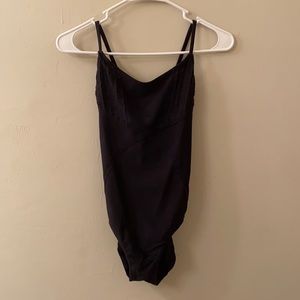 Capezio black leotard